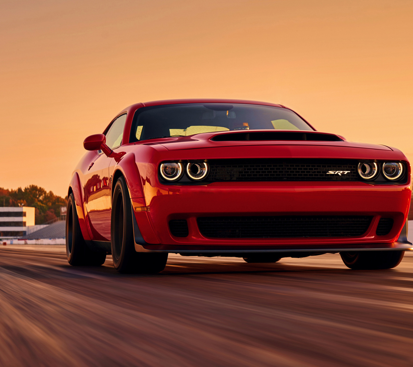 Fondo de pantalla Dodge Challenger SRT Demon 1440x1280