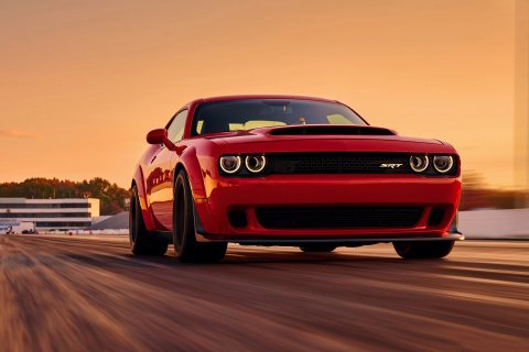 Sfondi Dodge Challenger SRT Demon 480x320