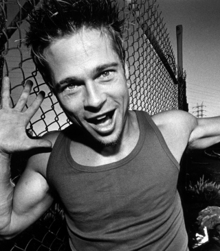 Brad Pitt Having Fun - Obrázkek zdarma pro Nokia X2