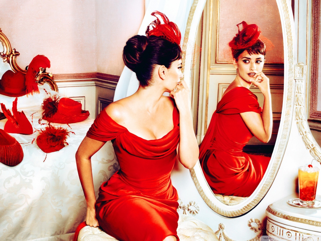 Penelope Cruz In Little Red Dress screenshot #1 1024x768