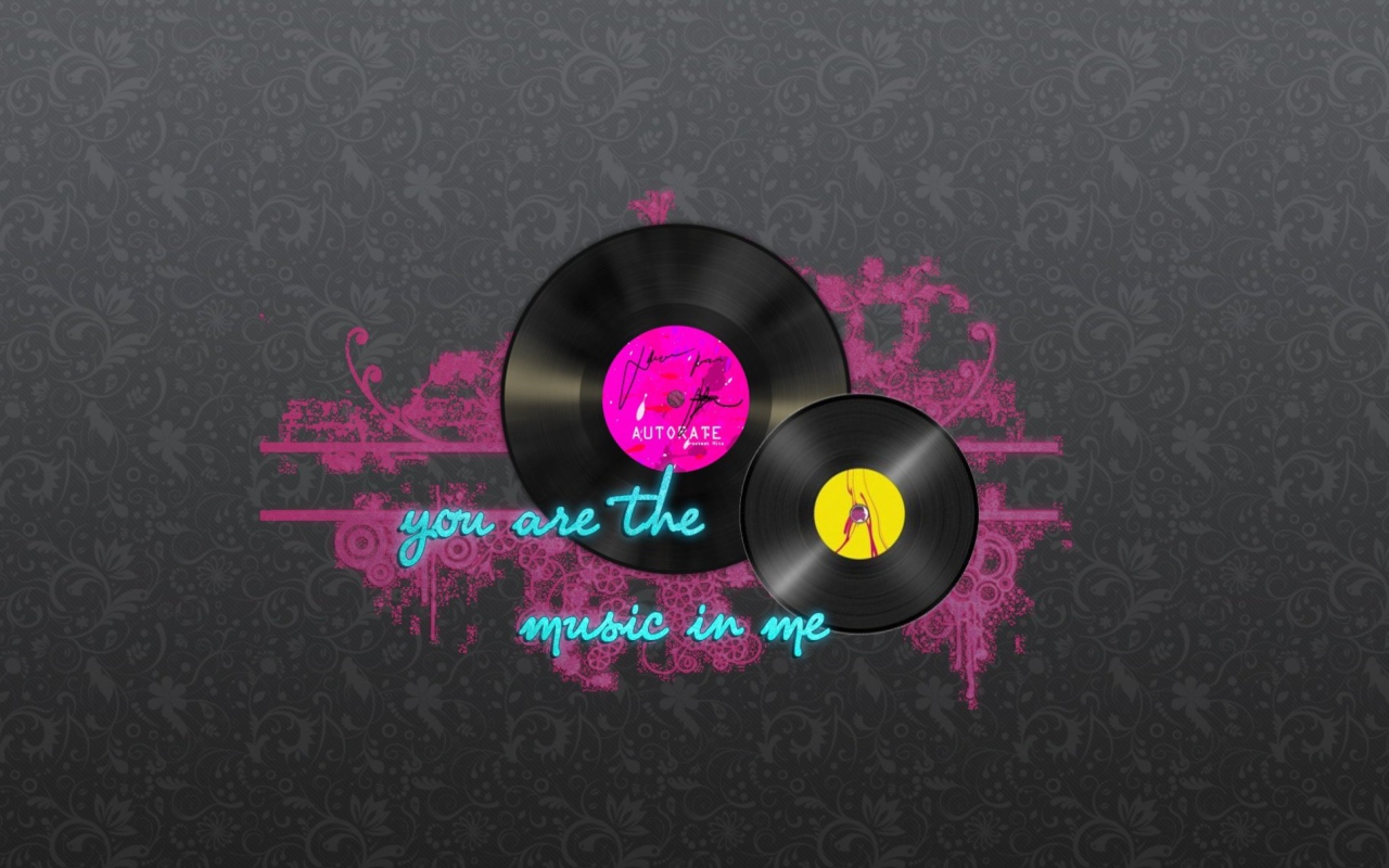 Screenshot №1 pro téma You Are The Music In Me 1280x800