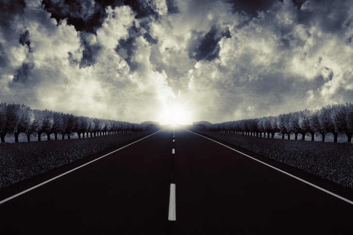 Road To Sun wallpaper