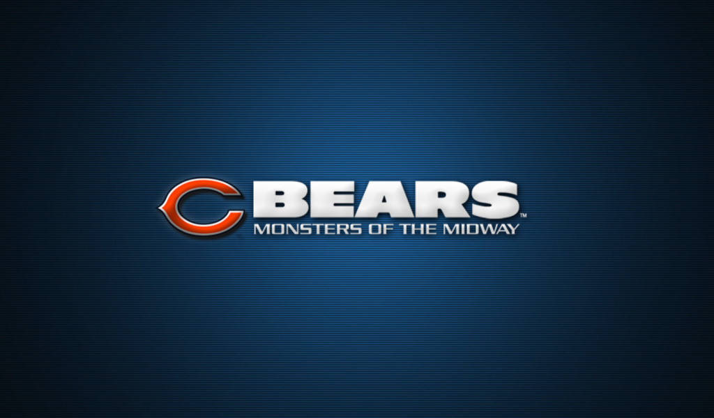 Das Chicago Bears NFL League Wallpaper 1024x600