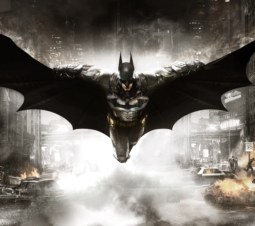 Обои Batman Arkham Knight 1080x960