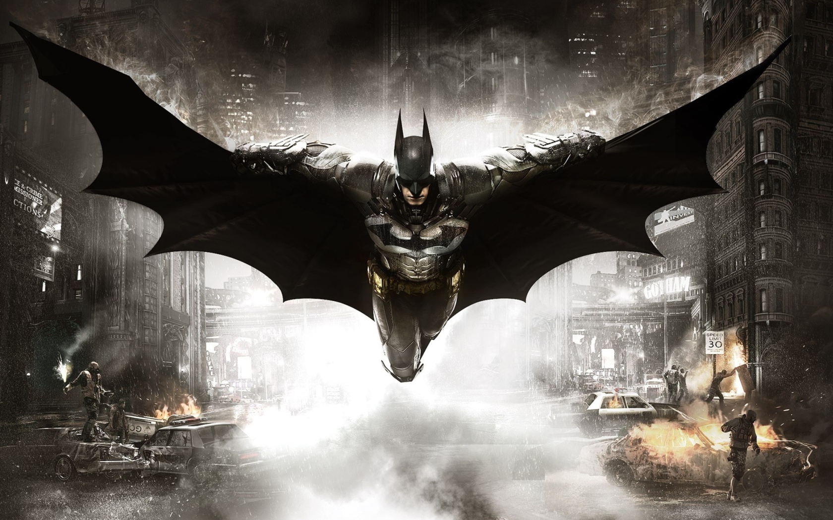 Fondo de pantalla Batman Arkham Knight 1680x1050