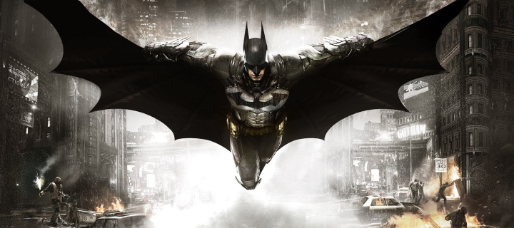 Fondo de pantalla Batman Arkham Knight 720x320
