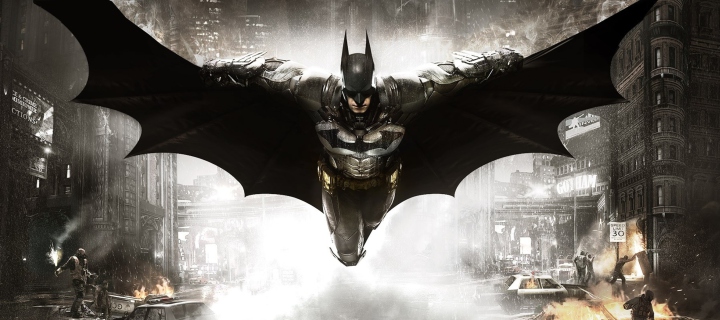 Обои Batman Arkham Knight 720x320