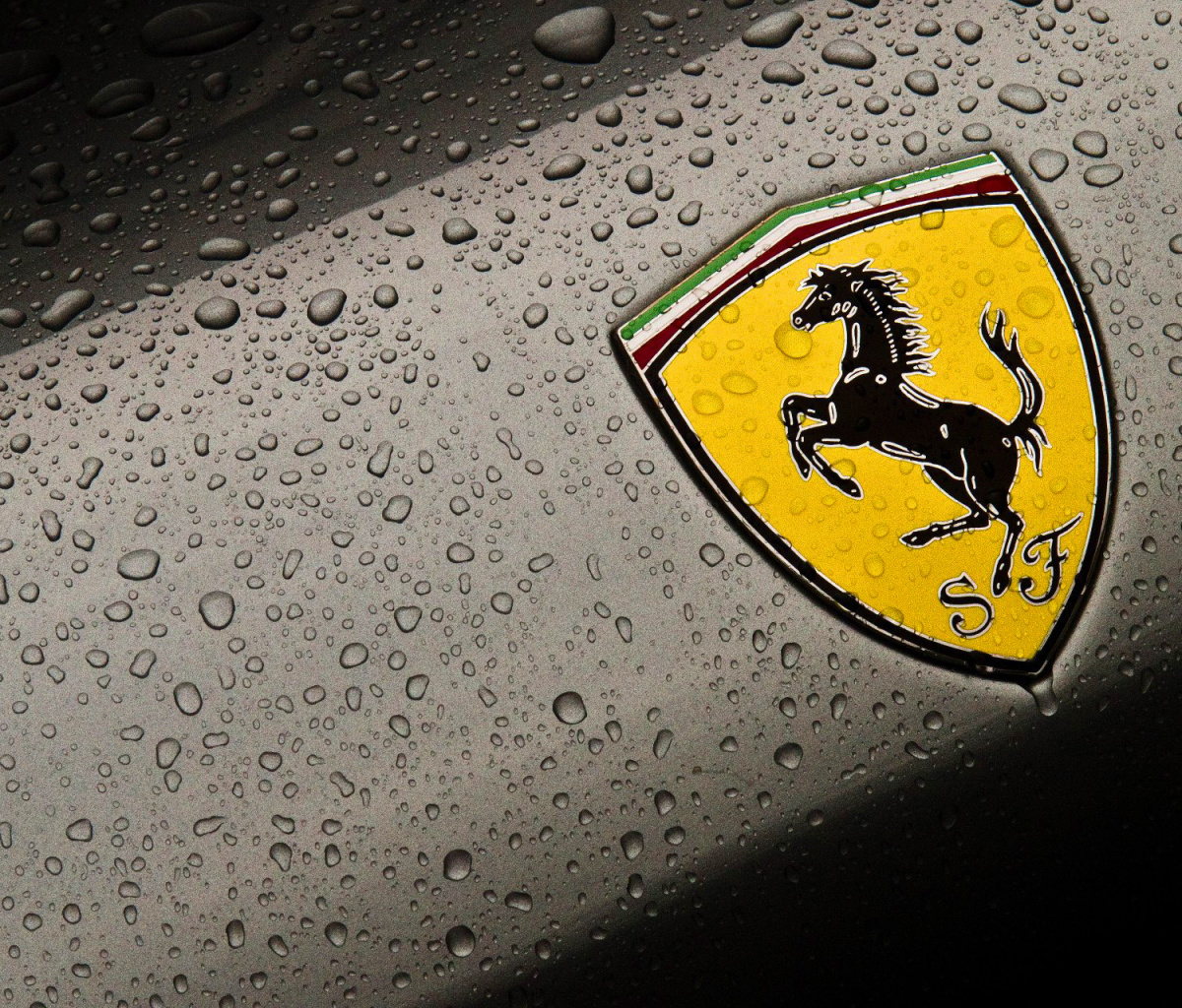 Ferrari Logo Image wallpaper 1200x1024
