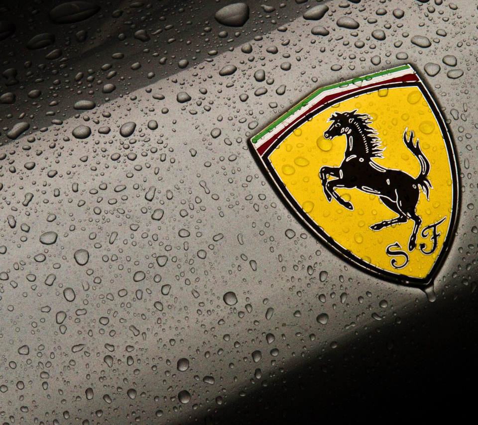 Ferrari Logo Image wallpaper 960x854