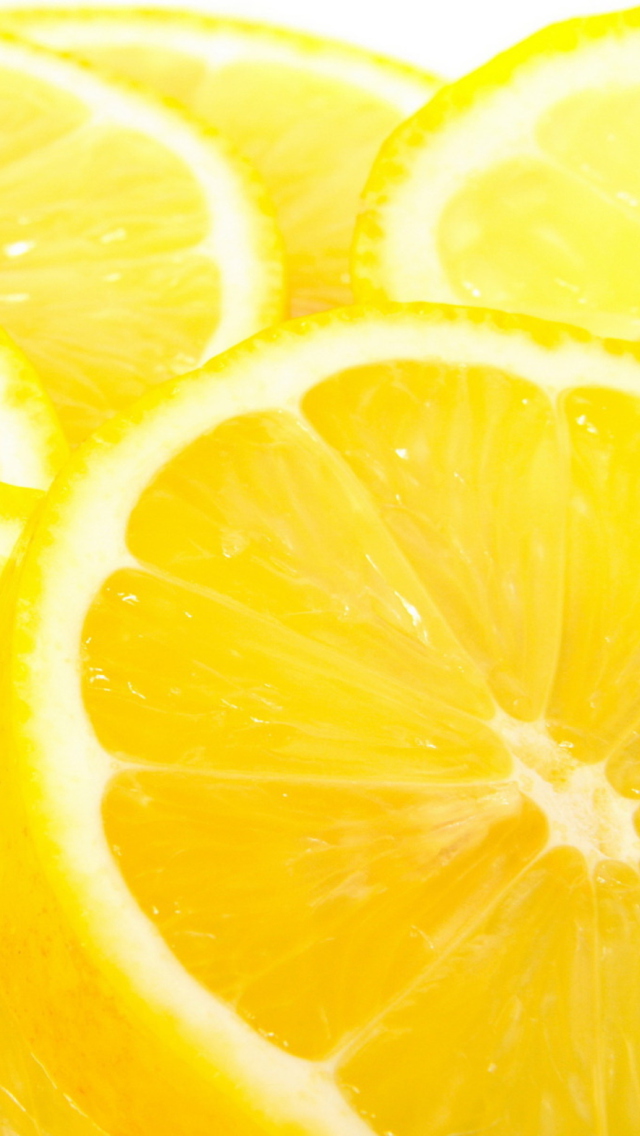 Screenshot №1 pro téma Food Fruits and Sliced Lemon 640x1136