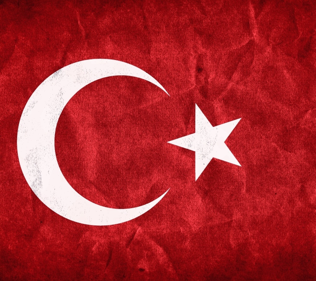 Turkey Flag wallpaper 1080x960
