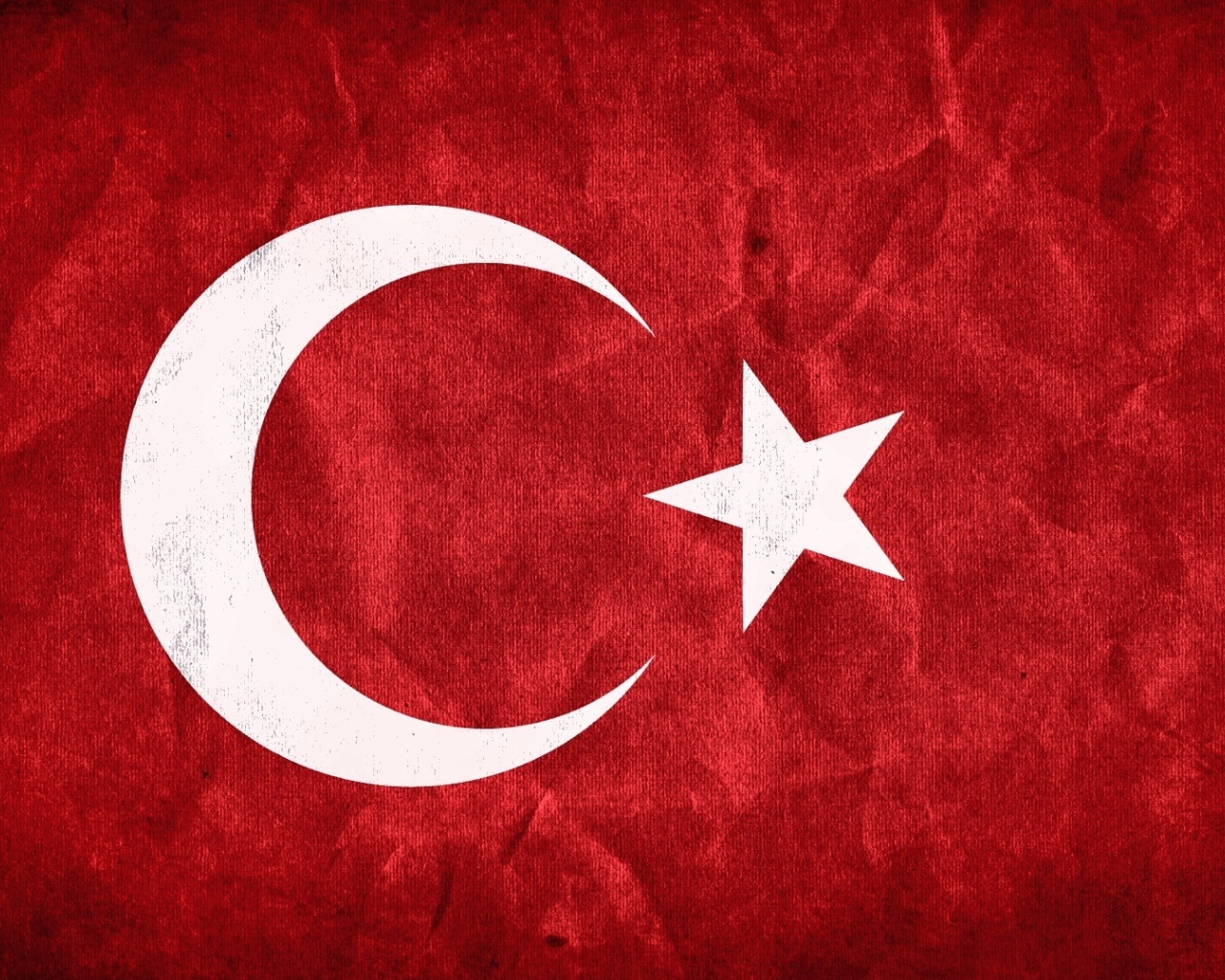 Turkey Flag screenshot #1 1280x1024