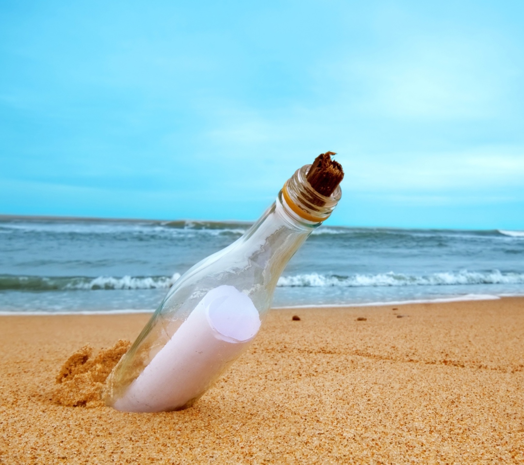 Обои Message In Bottle 1080x960