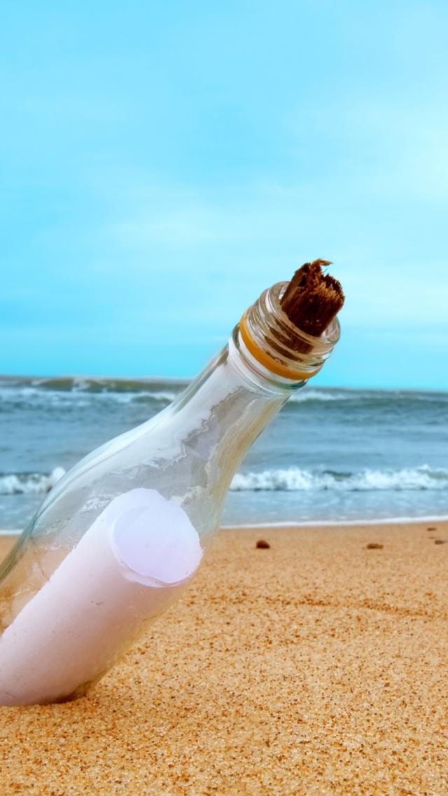 Sfondi Message In Bottle 640x1136