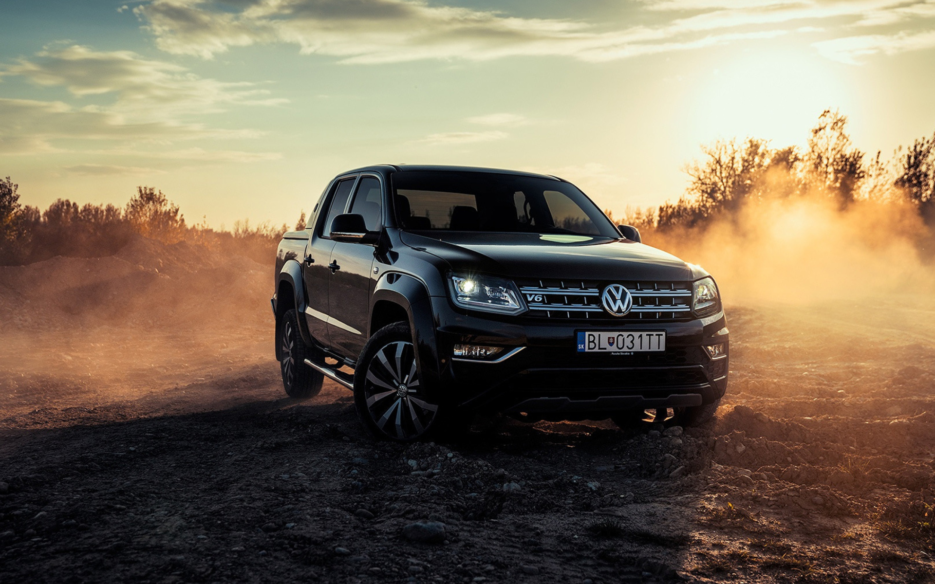 Sfondi Commercial vehicle Volkswagen Amarok 1920x1200