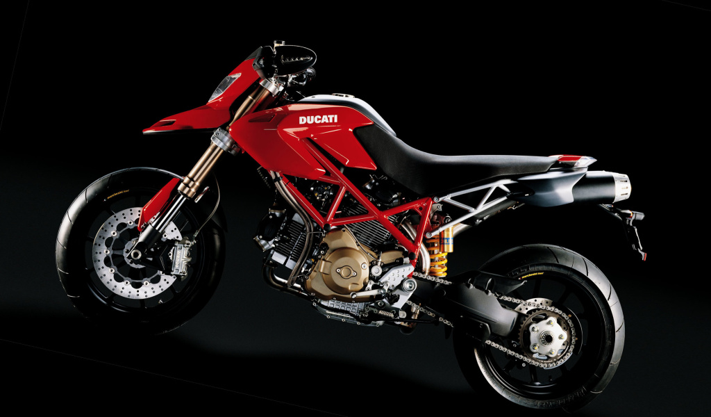 Fondo de pantalla Ducati Hypermotard 796 1024x600