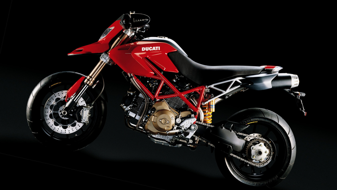 Das Ducati Hypermotard 796 Wallpaper 1366x768