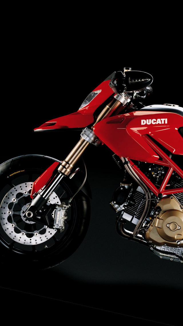 Sfondi Ducati Hypermotard 796 640x1136
