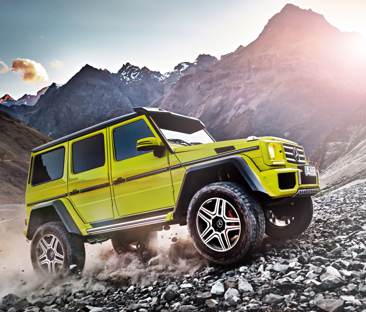 Fondo de pantalla Mercedes Benz G500 4x4 1200x1024