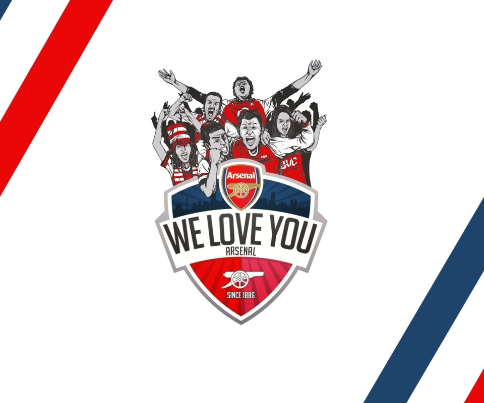 Fondo de pantalla Arsenal Football Club 960x800