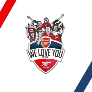 Kostenloses Arsenal Football Club Wallpaper für iPad Air