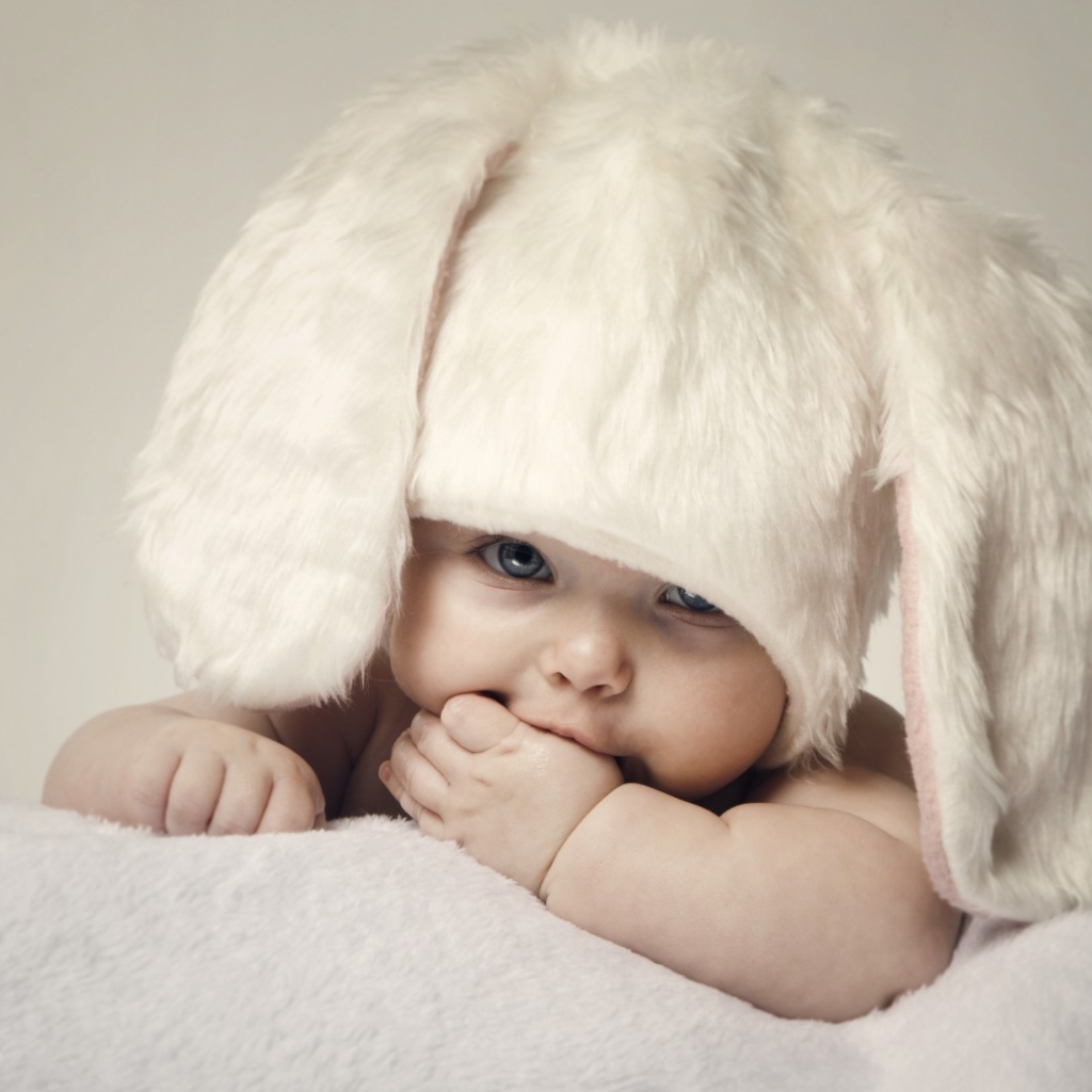 Screenshot №1 pro téma Cute Baby Bunny 1024x1024