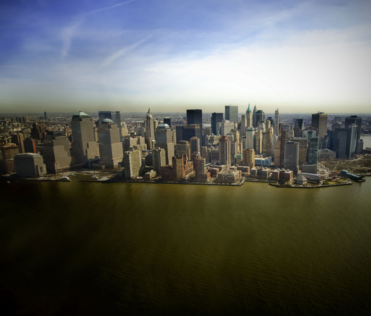 Sfondi New York Aerial View 1200x1024