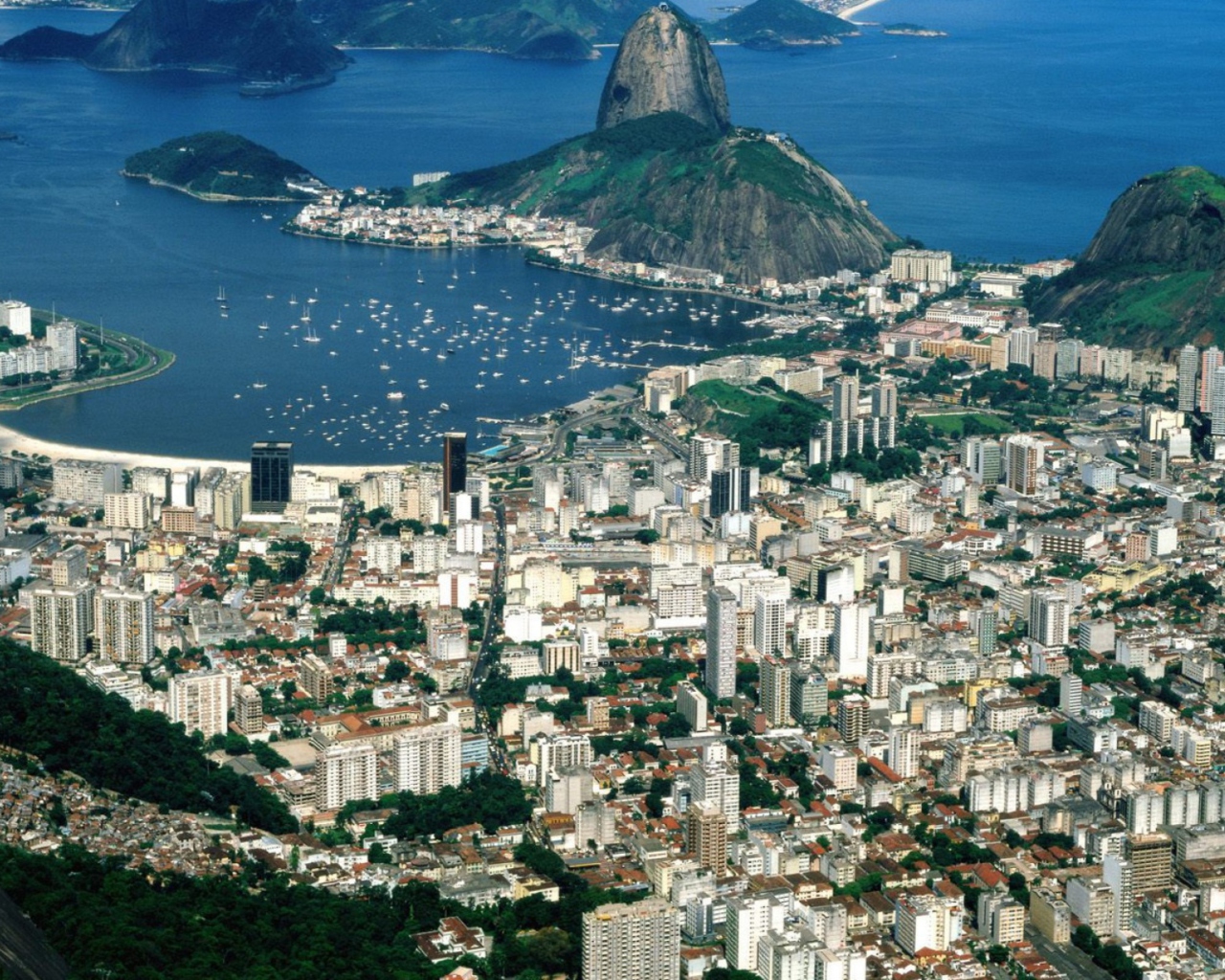 Das Rio De Janeiro Wallpaper 1280x1024