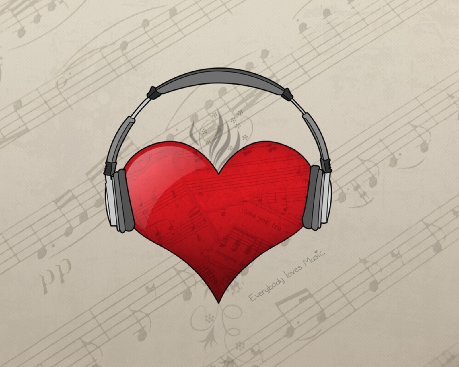 Sfondi I Love Music 1600x1280