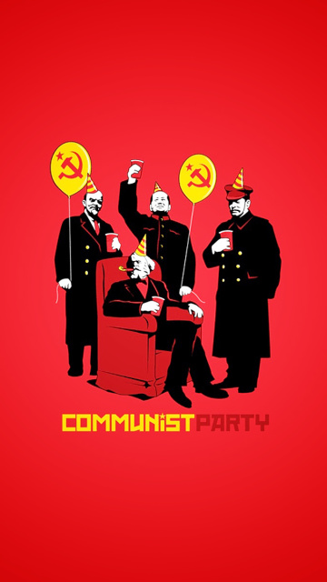 Sfondi Communism, Lenin, Karl Marx, Mao Zedong 360x640