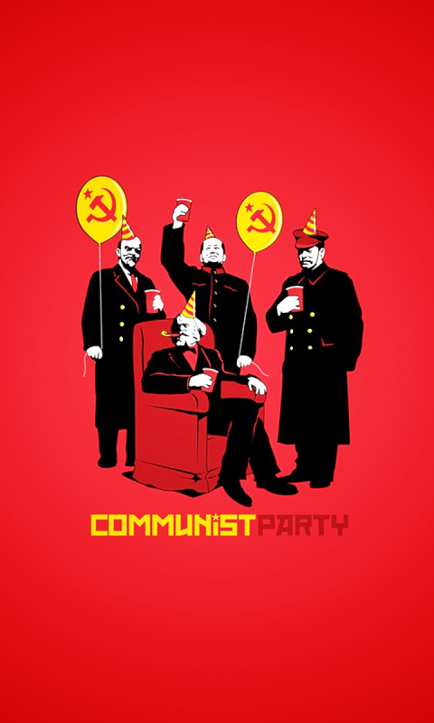 Communism, Lenin, Karl Marx, Mao Zedong wallpaper 480x800