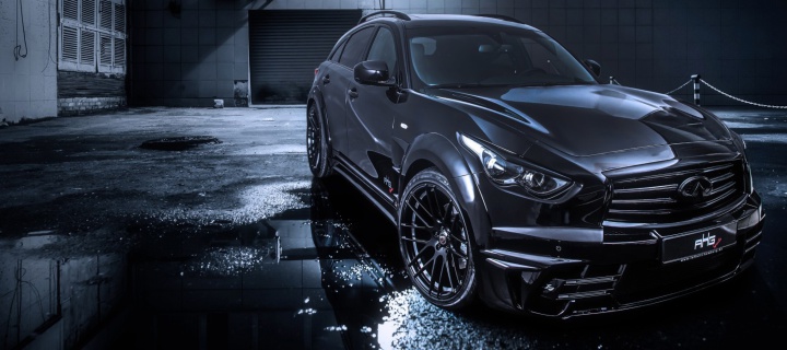 Обои Infiniti QX70 Crossover 720x320