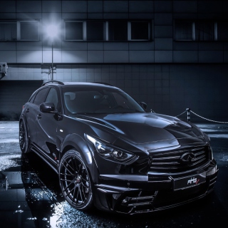 Kostenloses Infiniti QX70 Crossover Wallpaper für iPad 3