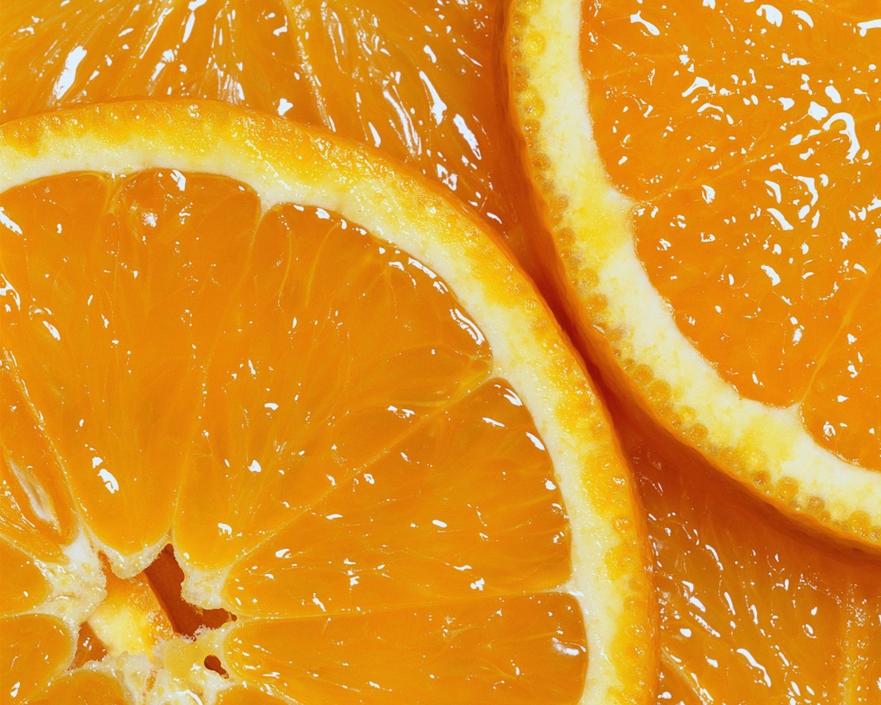 Das Orange Slices Wallpaper 1280x1024