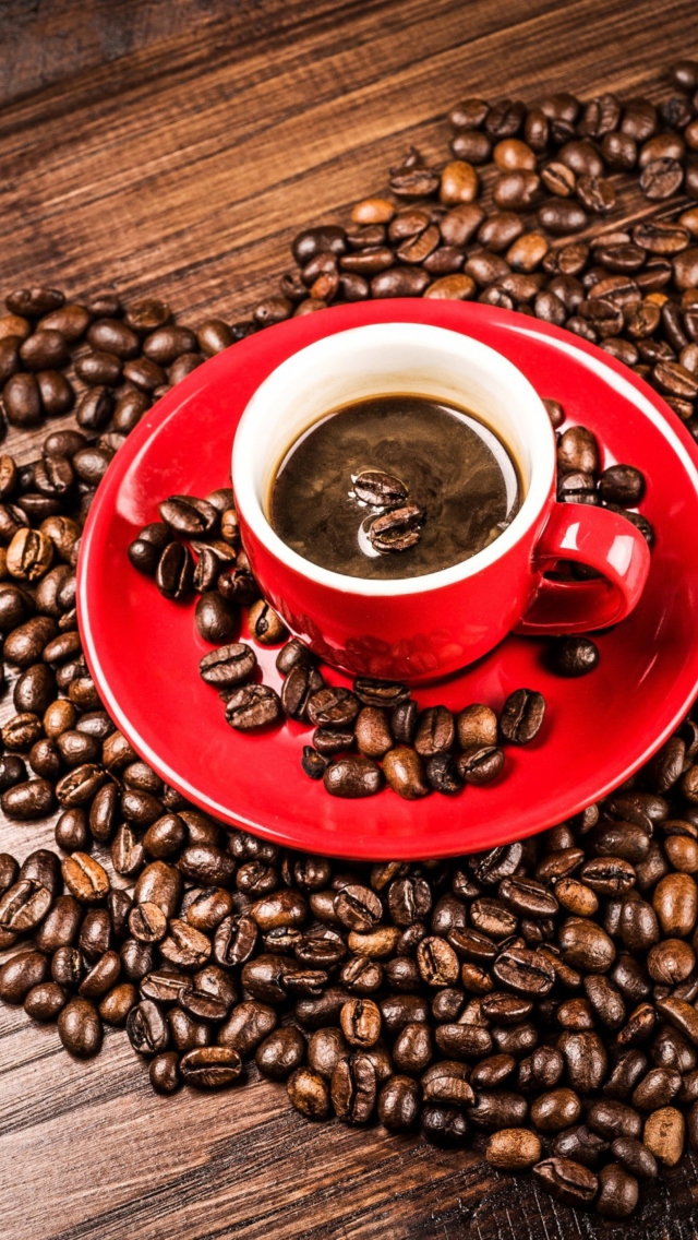 Das Coffee Lovers Wallpaper 640x1136