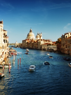 Обои Venice, Italy, The Grand Canal 240x320