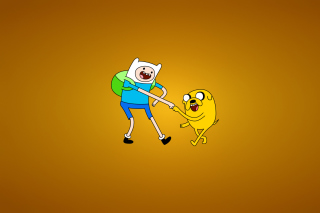Adventure Time With Finn & Jake - Obrázkek zdarma pro Nokia Asha 205