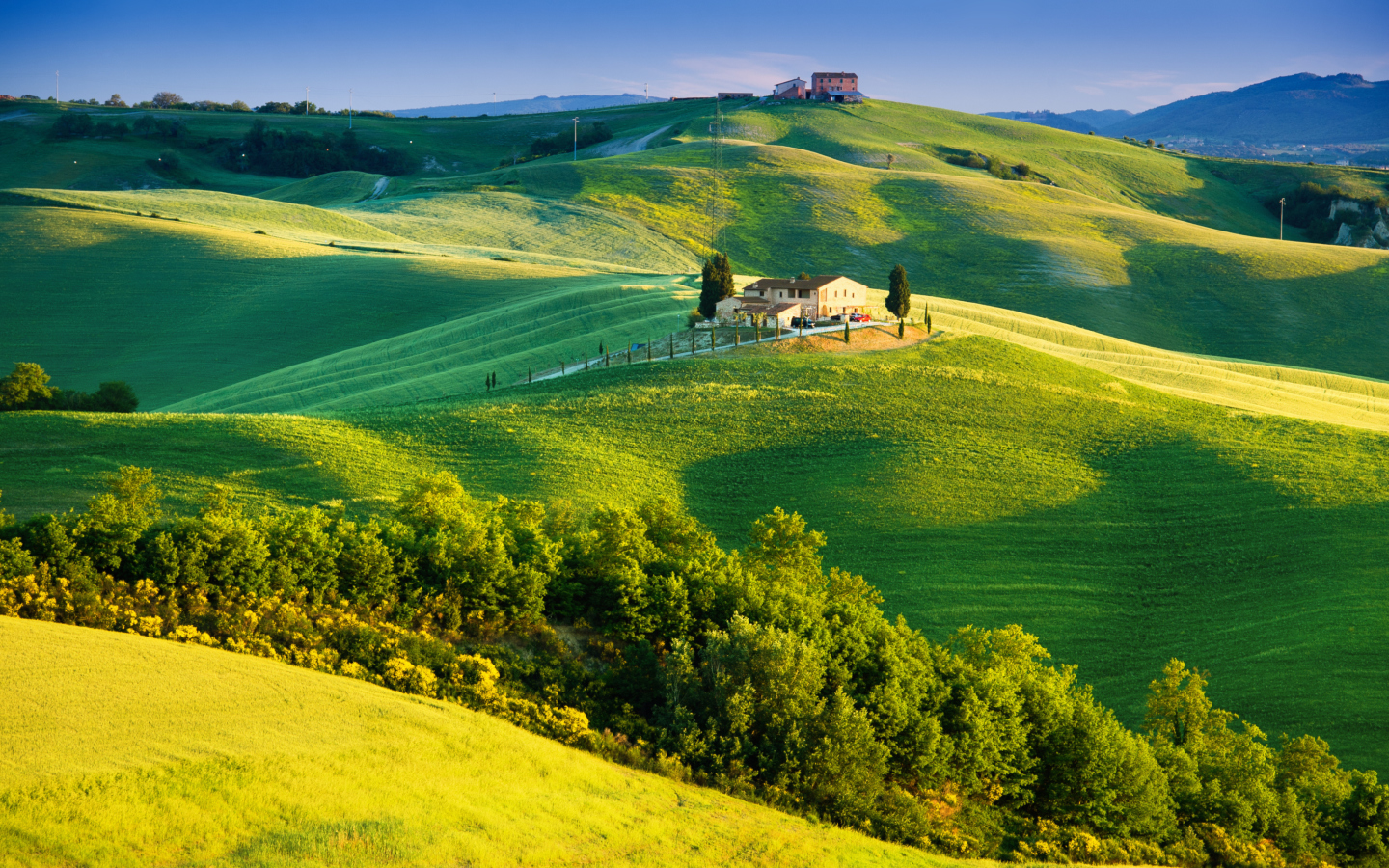 Fondo de pantalla Italy, Tuscany 1440x900