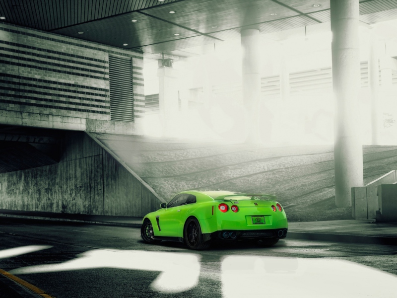 Screenshot №1 pro téma Nissan Gtr 800x600