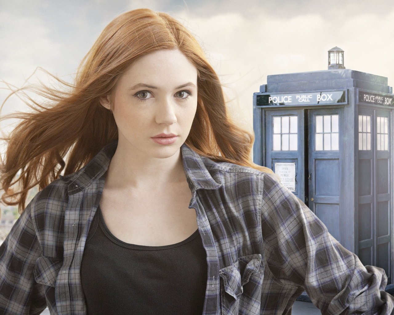 Screenshot №1 pro téma Karen Gillan Doctor Who Star 1280x1024