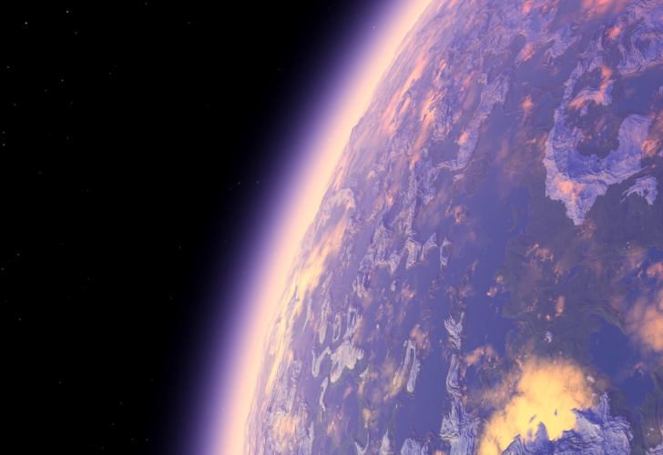 Screenshot №1 pro téma Purple Planet