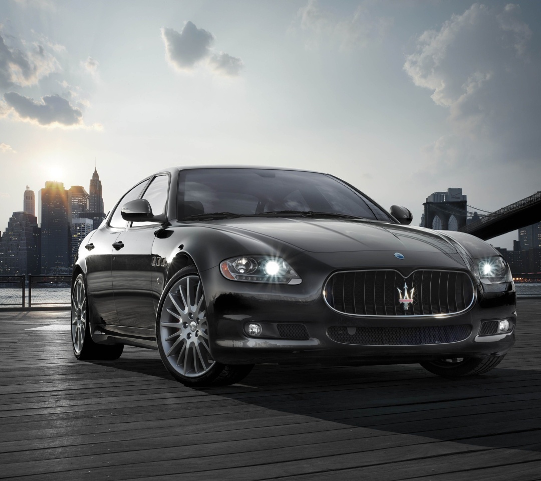 Maserati Quattroporte wallpaper 1080x960