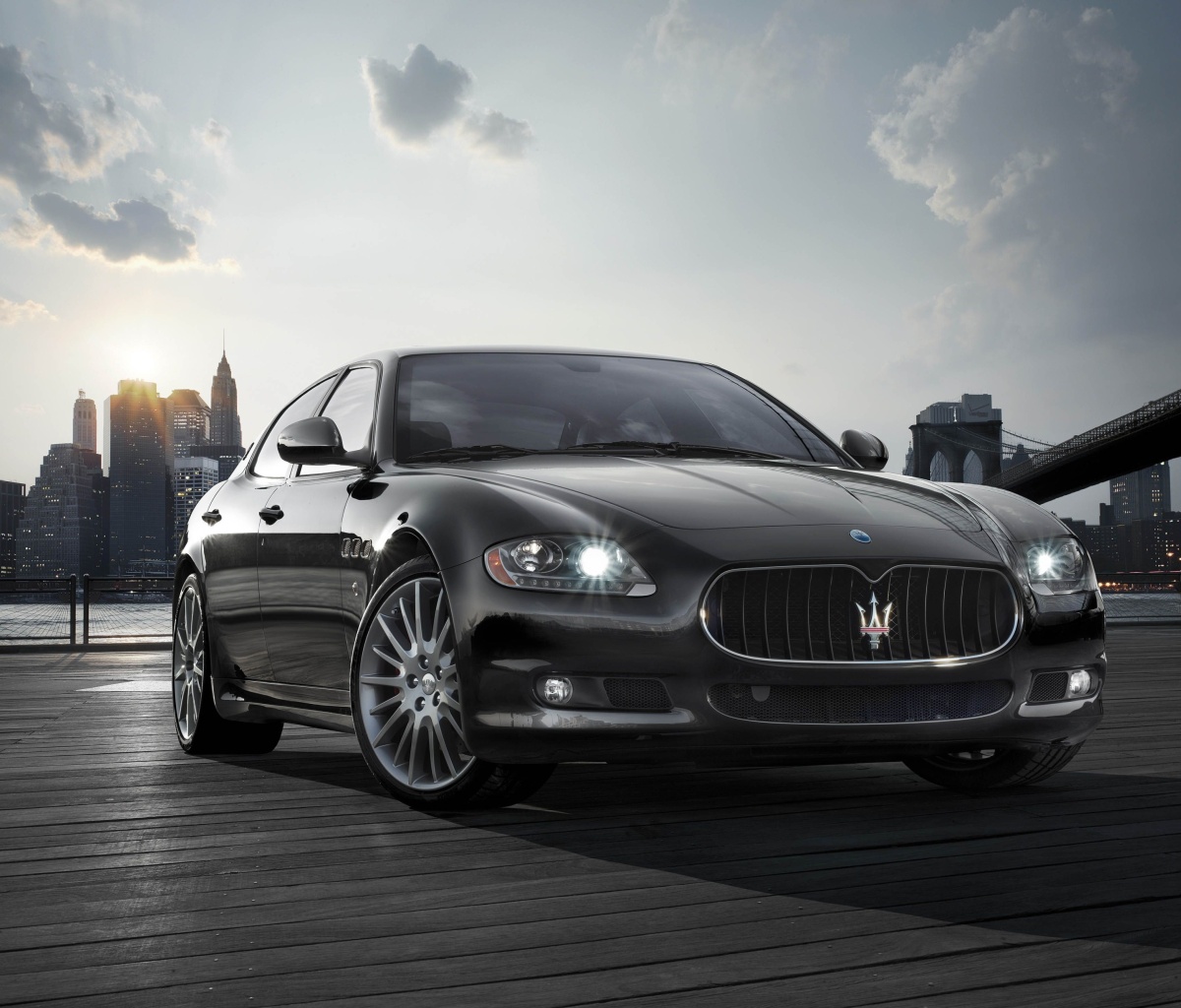 Das Maserati Quattroporte Wallpaper 1200x1024