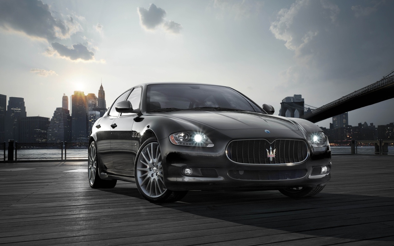 Fondo de pantalla Maserati Quattroporte 1280x800