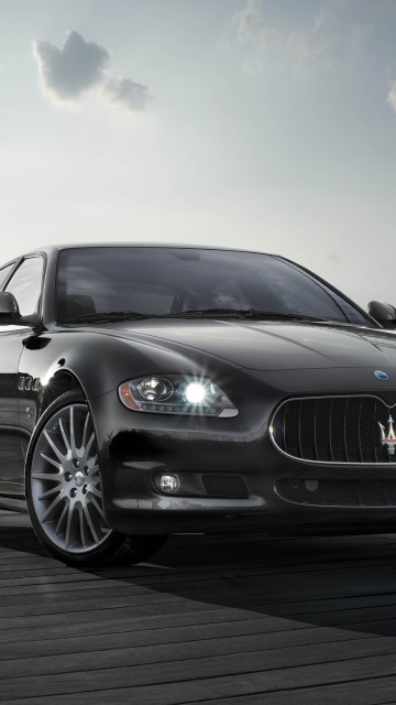 Maserati Quattroporte wallpaper 360x640