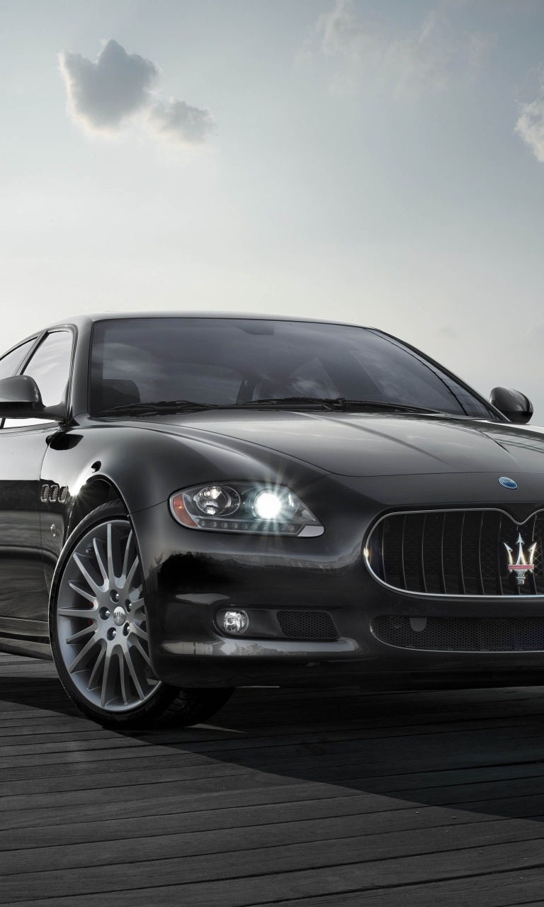 Maserati Quattroporte wallpaper 768x1280