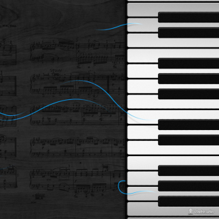Kostenloses Piano Wallpaper für iPad mini