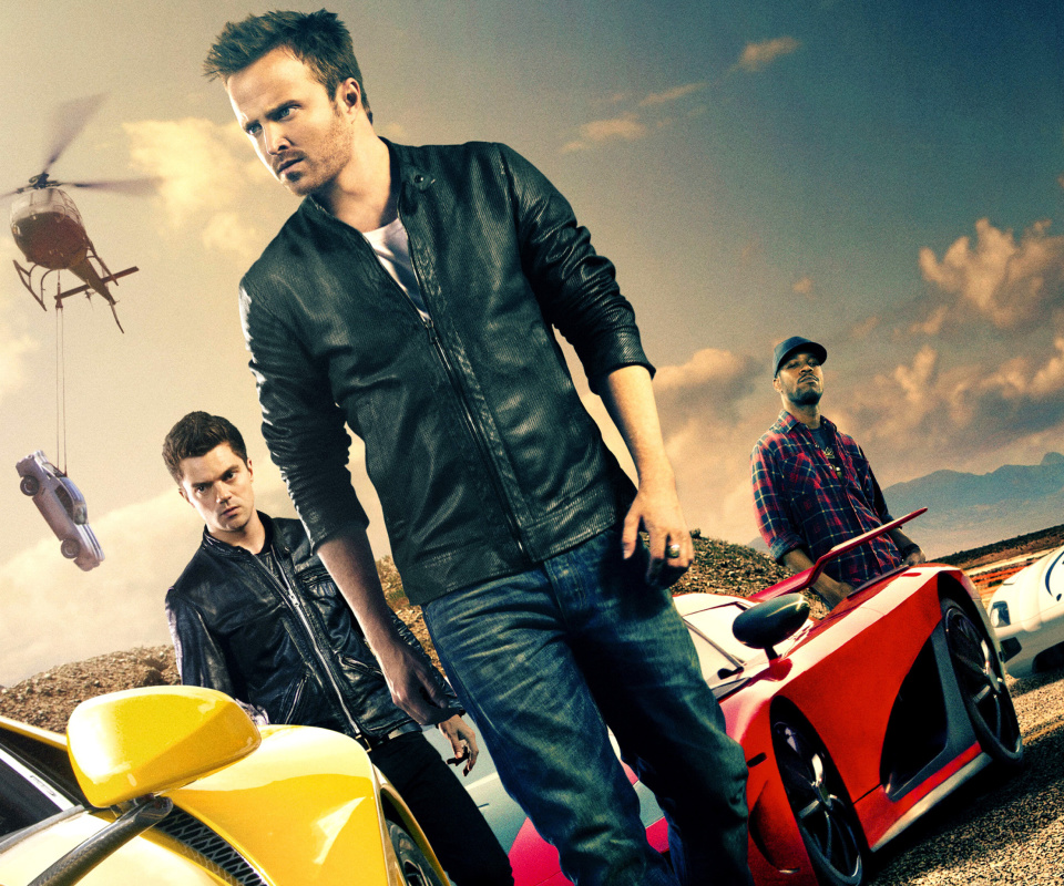 Обои Need for speed Movie 2014 - Aaron Paul 960x800