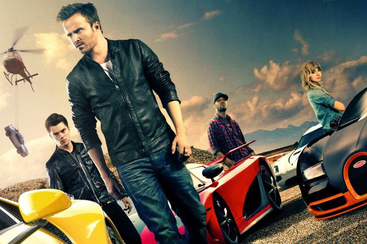 Sfondi Need for speed Movie 2014 - Aaron Paul