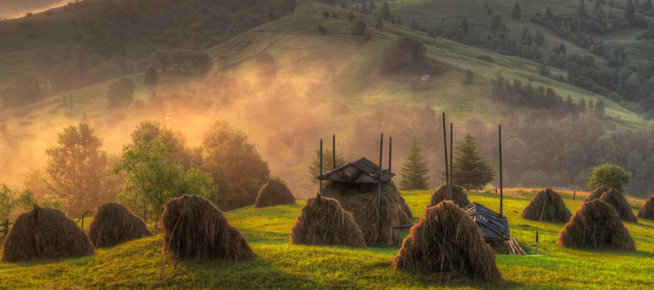 Обои Autumn in Ukraine 720x320